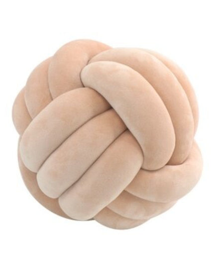 Poduszka dekoracyjna węzeł w pastelowych kolorach