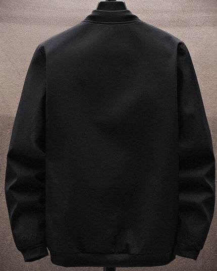 Męska kurtka przejściowa bomberka klasyczna o prostym kroju