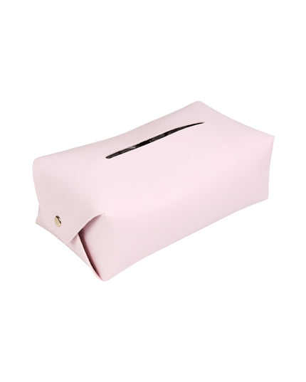 Pudełko na chusteczki skórzane klasyczny styl