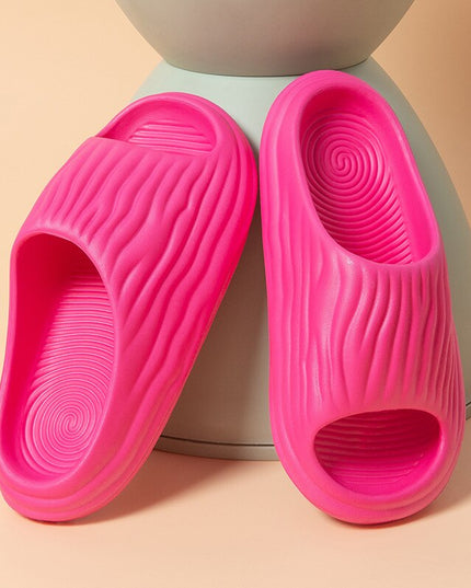 Klapki w pastelowych kolorach