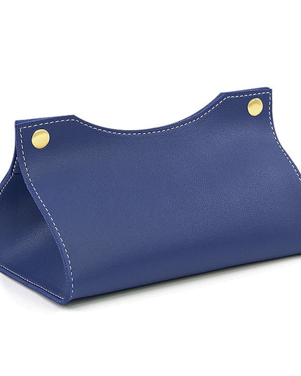 Pudełko na chusteczki skórzane eleganckie