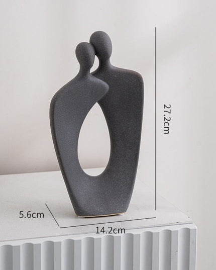 Figurka dekoracyjna ceramiczna wzór postaci