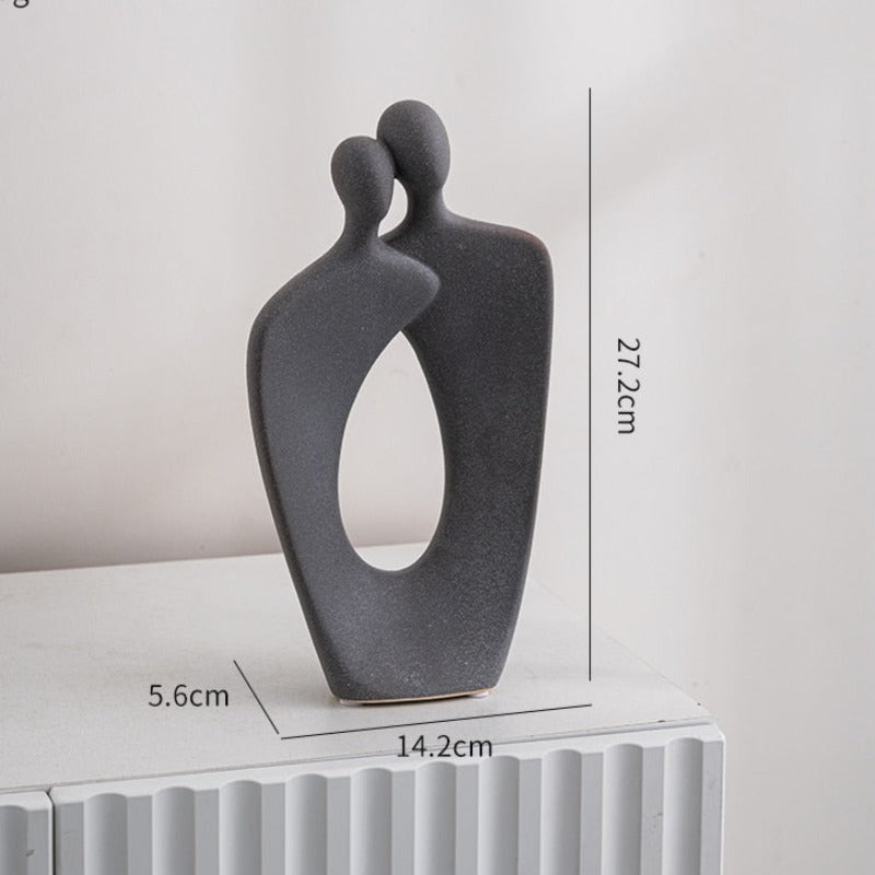 Figurka dekoracyjna ceramiczna wzór postaci