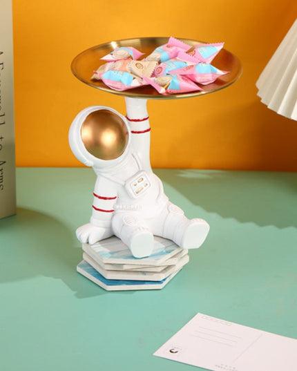 Figurka funkcjonalna astronauta z tacą