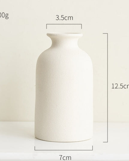 Wazon dekoracyjny prosty w jasnych kolorach