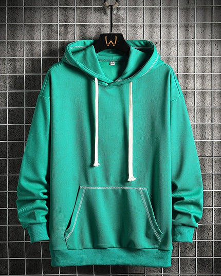 Męska bluza z kapturem i dużą kieszenią