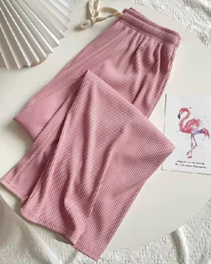 Damskie spodnie dresowe z prostymi nogawkami