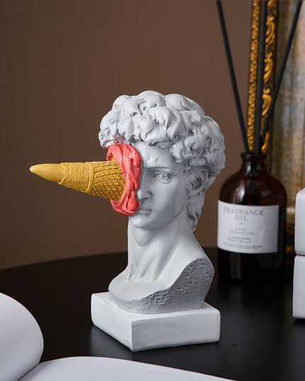 Figurka dekoracyjna posąg abstrakcyjny styl