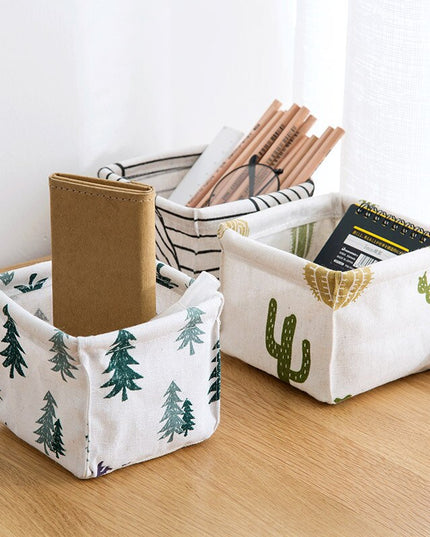 Organizer składane pudełko we wzory