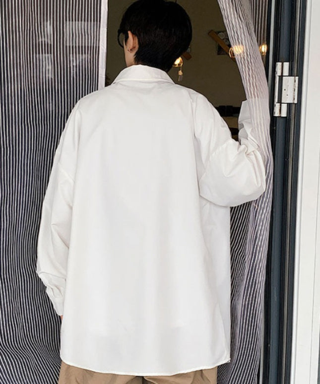 Męska koszula klasyczna o prostym kroju