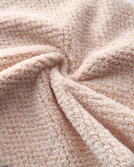 Ręcznik kuchenny gruby w brązowych kolorach