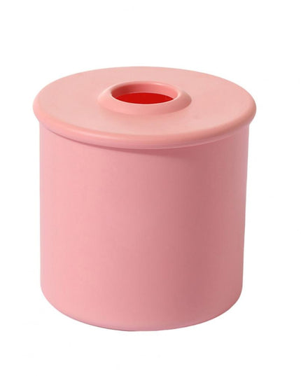 Pudełko na chusteczki okrągłe w pastelowych kolorach