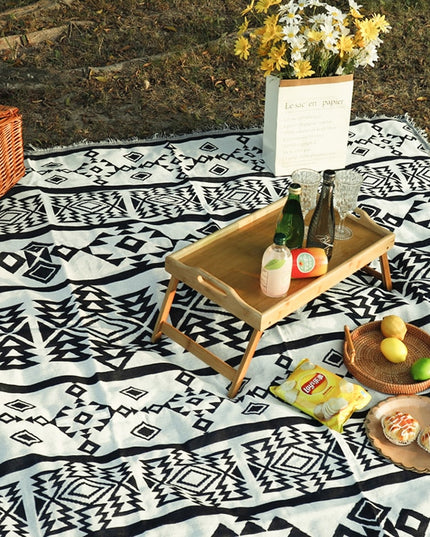 Pled ozdobny w azteckie wzory