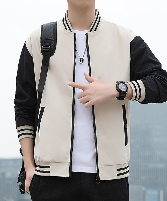 Męska kurtka przejściowa bomberka typu bejsbolówka