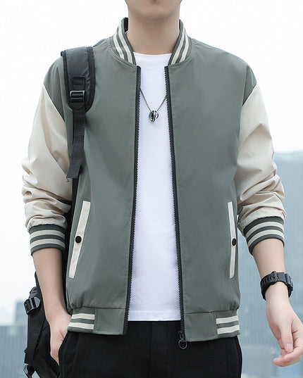 Męska kurtka przejściowa bomberka typu bejsbolówka