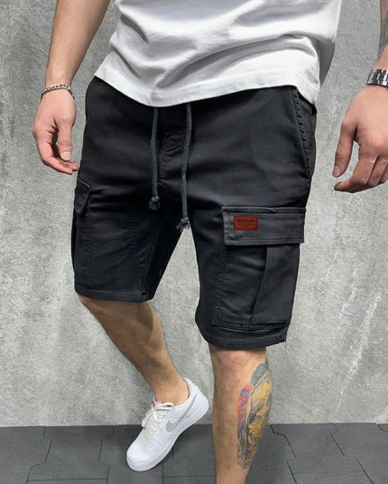 Męskie szorty z kieszeniami