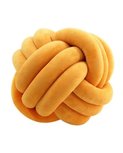 Poduszka dekoracyjna węzeł w pastelowych kolorach