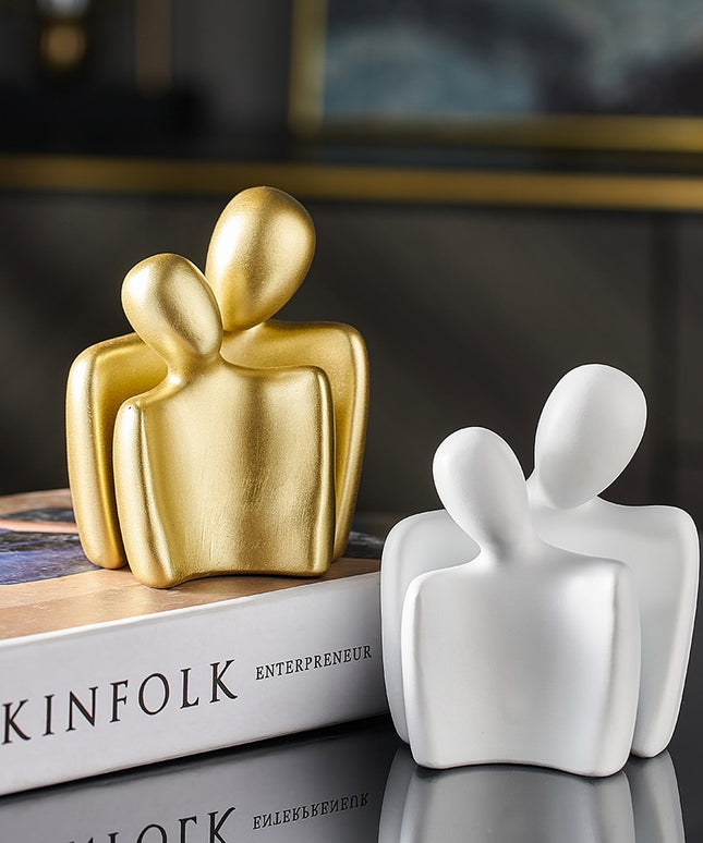 Figurka dekoracyjna wzór postaci elegancki design