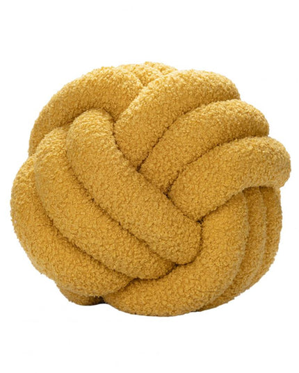 Poduszka dekoracyjna węzeł w jednolitych kolorach