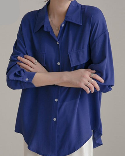 Damska koszula szyfonowa