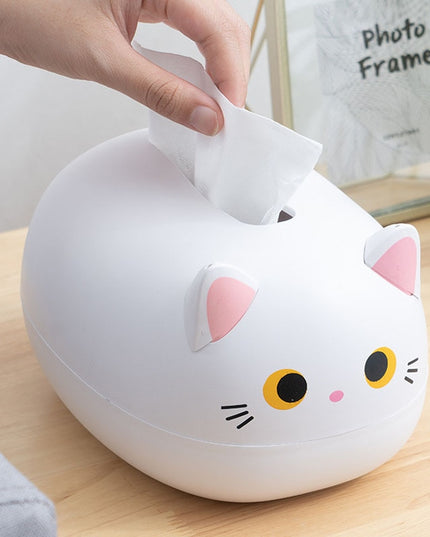 Pudełko na chusteczki w kształcie kota