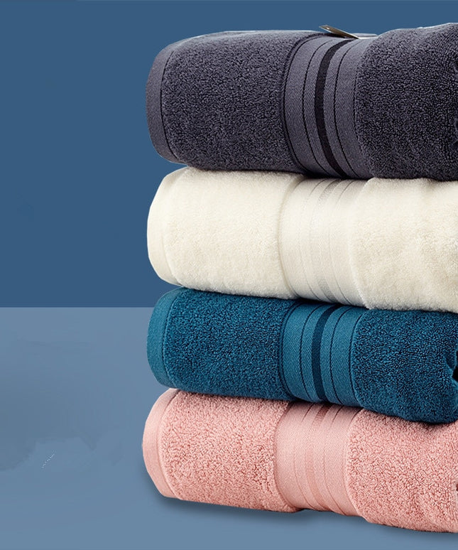 Ręcznik łazienkowy kąpielowy bawełniany ze wzorem