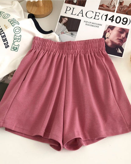 Damskie szorty o luźnym kroju z lekkiego materiału
