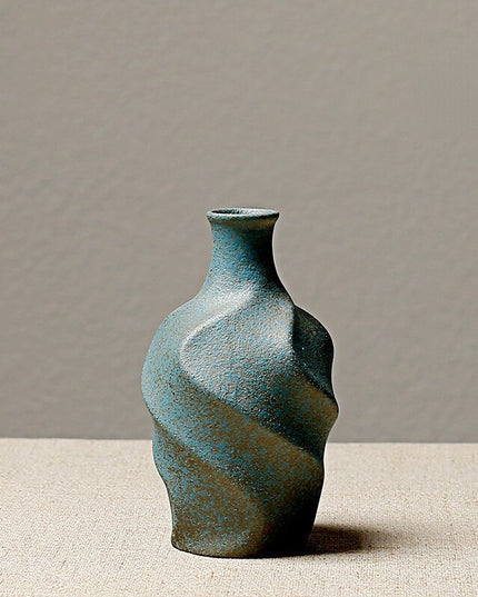 Wazon dekoracyjny elegancki w ciemnych kolorach