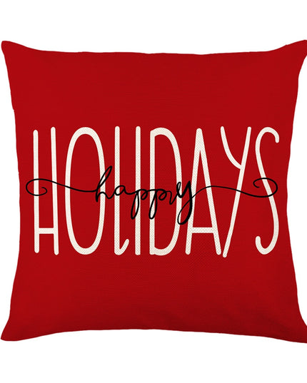 Poszewka na poduszkę ze świątecznym nadrukiem