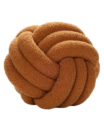 Poduszka dekoracyjna węzeł w jednolitych kolorach