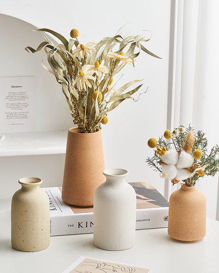 Wazon dekoracyjny prosty w jasnych kolorach