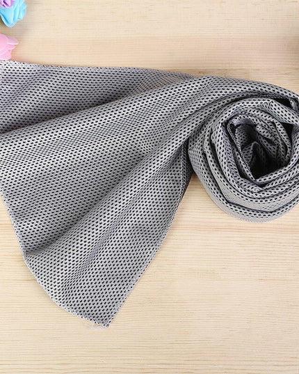 Ręcznik sportowy chłodzący w jednolitych kolorach