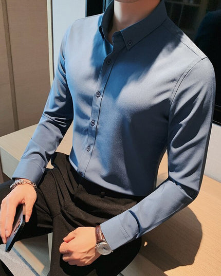 Męska koszula klasyczna o dopasowanym kroju