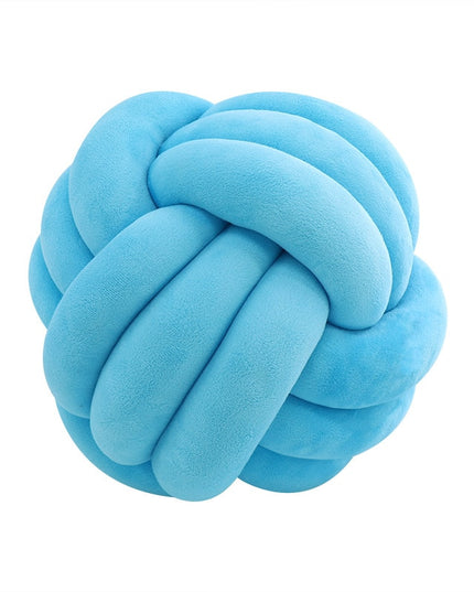 Poduszka dekoracyjna węzeł w pastelowych kolorach