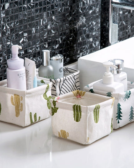 Organizer składane pudełko we wzory