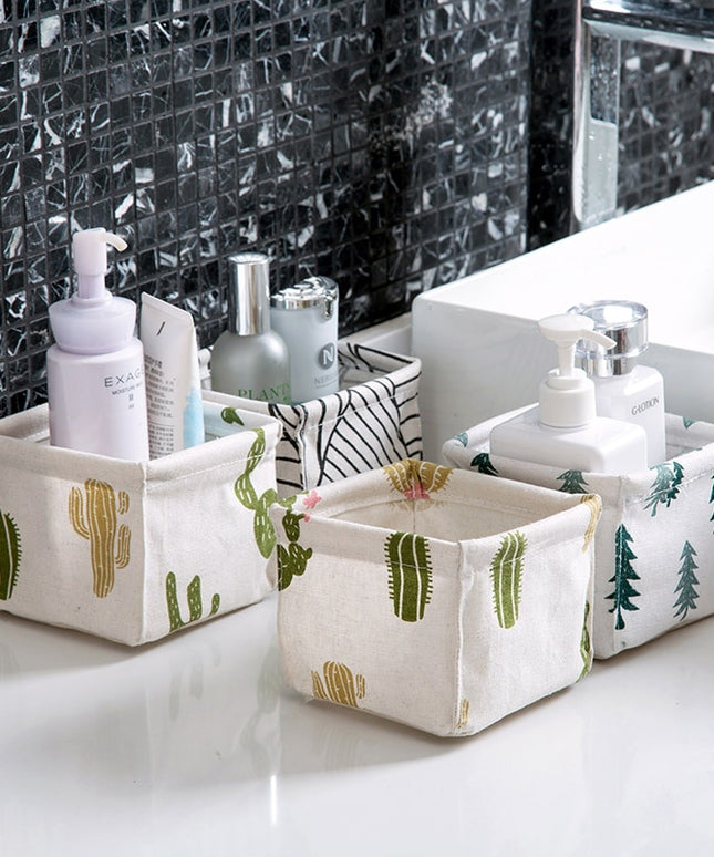 Organizer składane pudełko we wzory