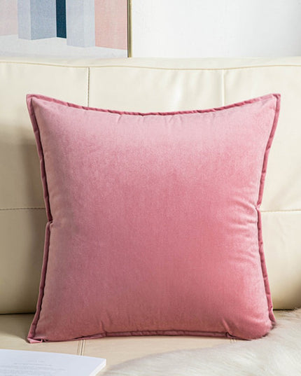 Poszewka na poduszkę aksamitna w jednolitych kolorach