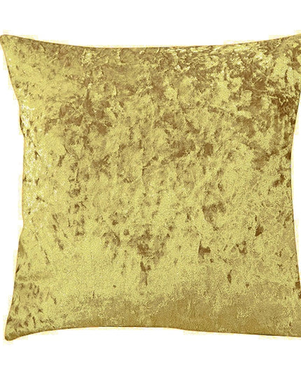 Poszewka na poduszkę z aksamitnej tkaniny w jednolitym kolorze