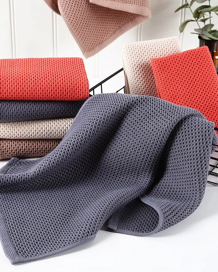 Ręcznik sportowy bawełniany struktura wafla