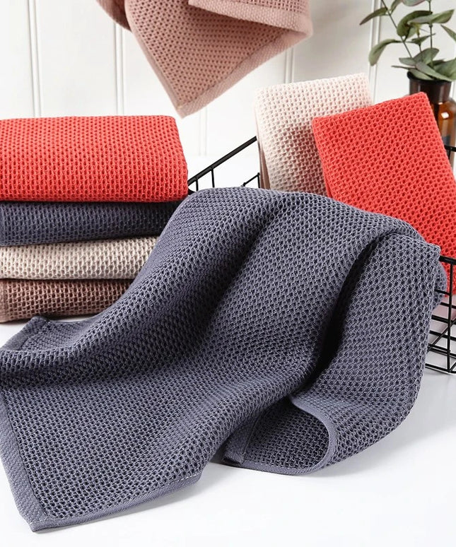 Ręcznik sportowy bawełniany struktura wafla