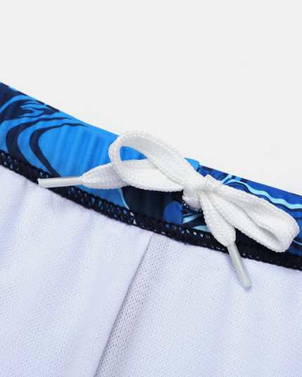 Kostium kąpielowy dwuczęściowy dla chłopca sportowy