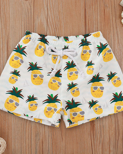 Kąpielówki niemowlęce dla chłopców we wzory