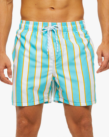 Męskie szorty kąpielowe w paski