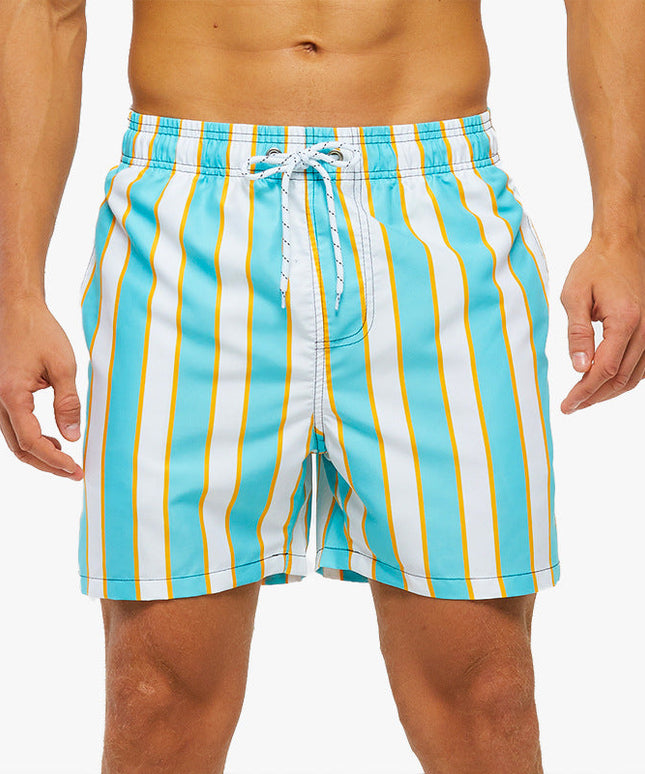 Męskie szorty kąpielowe w paski