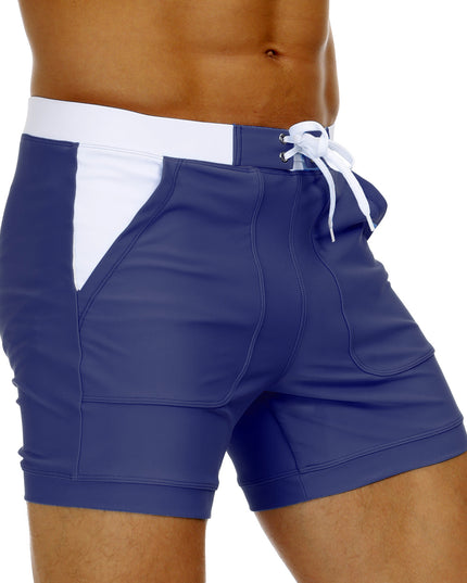 Męskie szorty kąpielowe w stylu sportowym