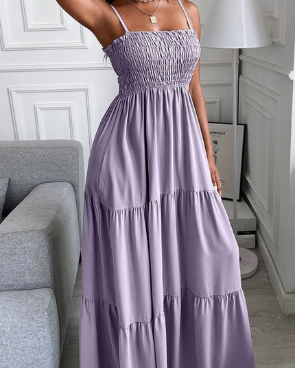 Sukienka maxi na ramiączkach