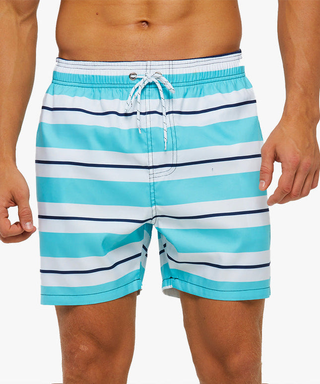 Męskie szorty kąpielowe w paski